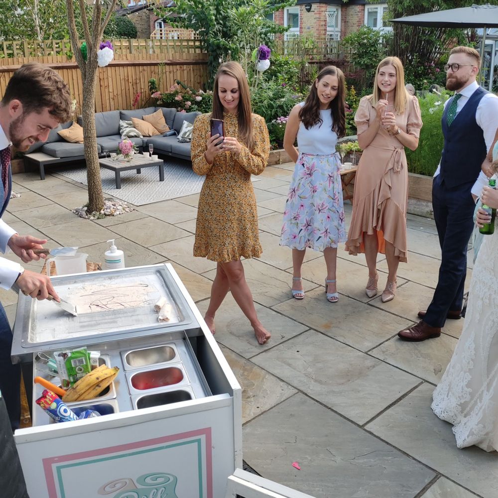 ice cream roll making competition