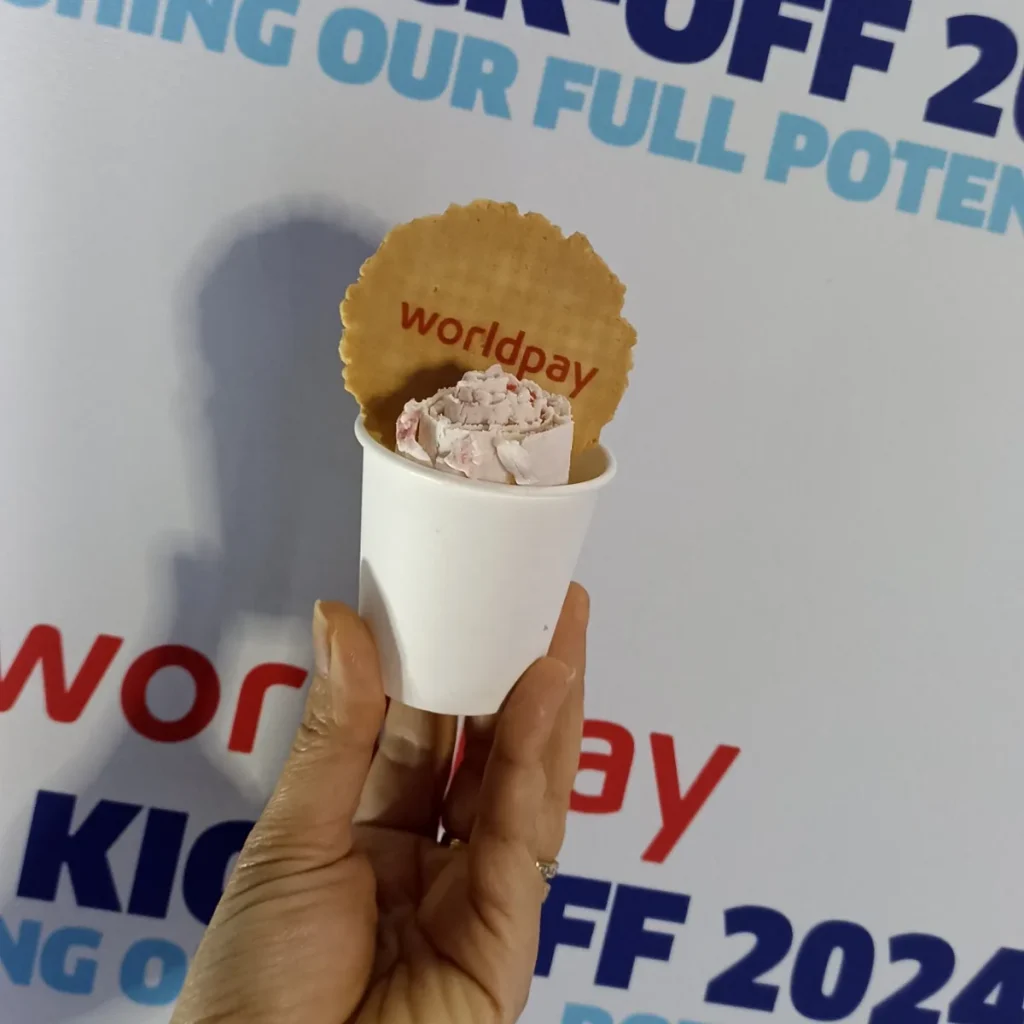 world pay ice cream roll sales kick off